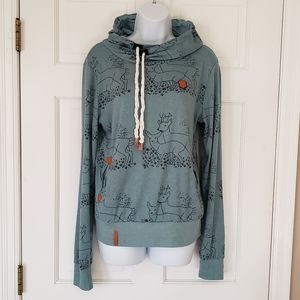 Lightweight Deer Cowl Hoodie